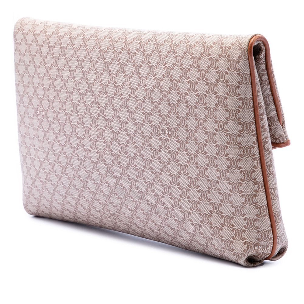 Pre-Loved Celine Macadam Coated Canvas Clutch - Picture 2 of 6
